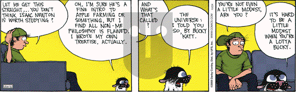 Get Fuzzy on Friday October 24, 2008 Comic Strip