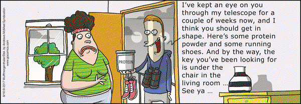 WuMo on Wednesday August 16, 2017 Comic Strip