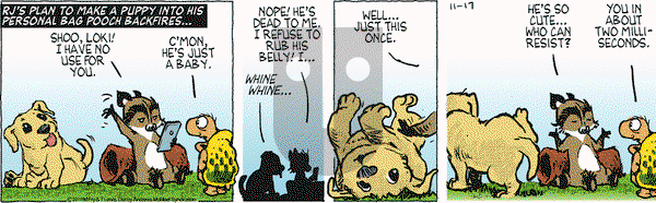 Over the Hedge on Saturday November 17, 2018 Comic Strip