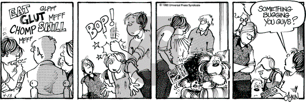 For Better or For Worse on Friday April 13, 1990 Comic Strip