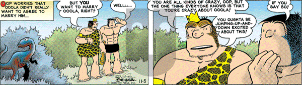 Alley Oop on Thursday November 5, 2009 Comic Strip