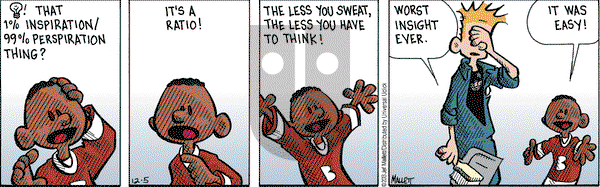 Frazz on Thursday December 5, 2013 Comic Strip