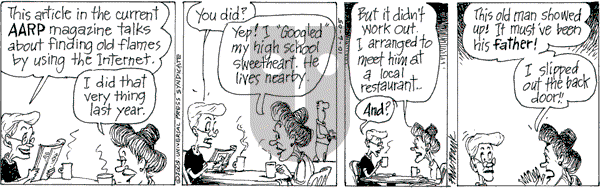 The Elderberries on Thursday October 6, 2005 Comic Strip