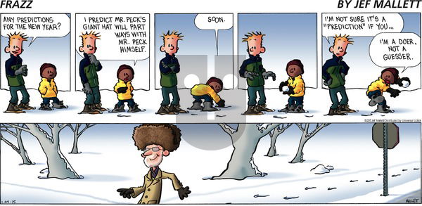 Frazz on Sunday January 4, 2015 Comic Strip