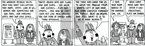 Cathy Classics on Wednesday November 13, 1991 Comic Strip