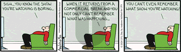 The Born Loser on Friday February 23, 2024 Comic Strip