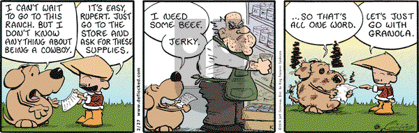 DeFlocked on Thursday February 27, 2014 Comic Strip