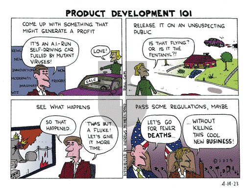 Ted Rall - Friday April 14, 2023 Comic Strip