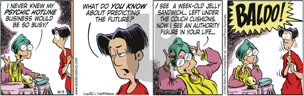 Baldo on Tuesday October 3, 2000 Comic Strip