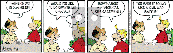 Arlo and Janis on Saturday June 18, 2016 Comic Strip