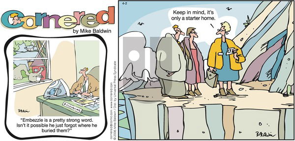 Cornered on Sunday April 2, 2006 Comic Strip