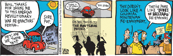 La Cucaracha on Monday April 18, 2005 Comic Strip