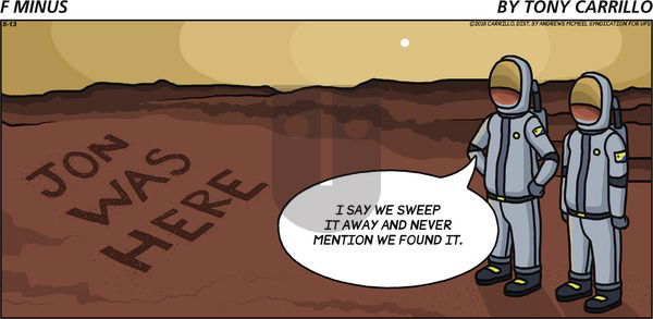 F Minus on Sunday May 13, 2018 Comic Strip