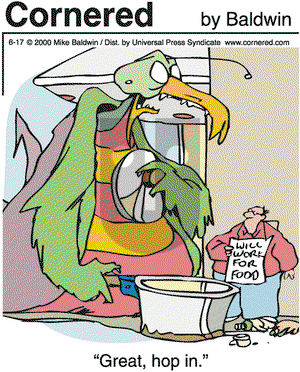 Cornered on Saturday June 17, 2000 Comic Strip