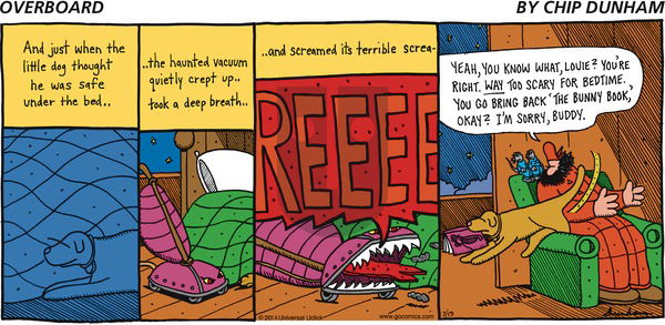Overboard on Sunday July 13, 2014 Comic Strip