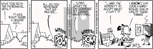Over the Hedge on Monday October 5, 1998 Comic Strip