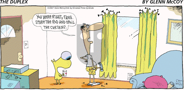 The Duplex on Sunday September 9, 2007 Comic Strip