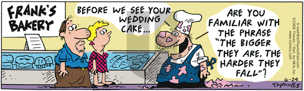 Frank and Ernest on Friday June 24, 2005 Comic Strip