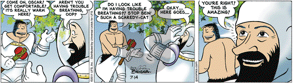 Alley Oop on Thursday July 14, 2011 Comic Strip