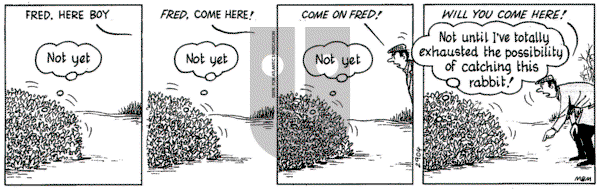 Fred Basset - Friday February 25, 2005 Comic Strip