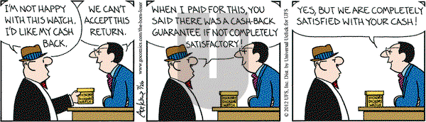 The Born Loser on Thursday July 26, 2012 Comic Strip