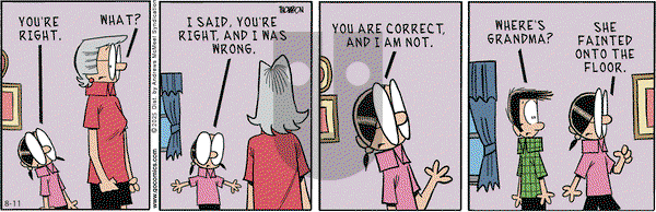 Grand Avenue on Monday August 11, 2025 Comic Strip