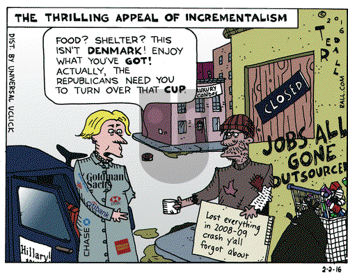 Ted Rall on Tuesday February 2, 2016 Comic Strip