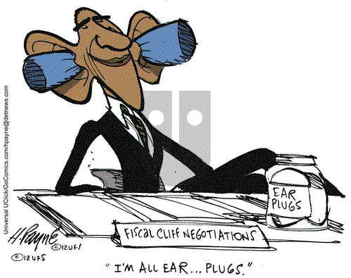 Henry Payne on Wednesday December 12, 2012 Comic Strip