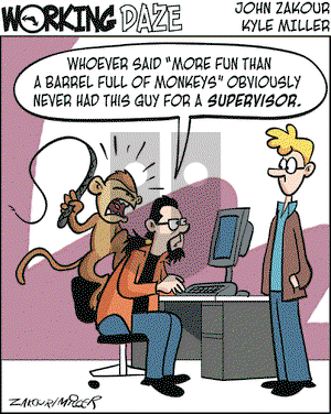 Working Daze on Thursday May 1, 2008 Comic Strip