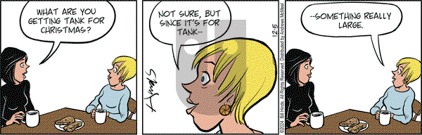 Tank McNamara - Thursday December 5, 2024 Comic Strip