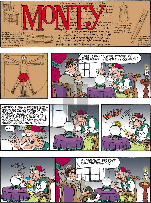 Monty on Sunday November 10, 2019 Comic Strip
