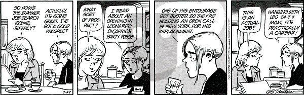 Doonesbury - Monday July 27, 1998 Comic Strip