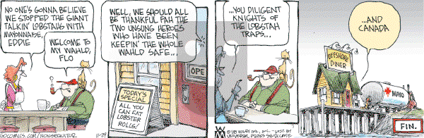 Non Sequitur - Saturday November 29, 2008 Comic Strip