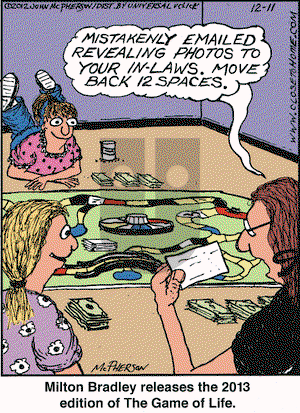 Close to Home on Tuesday December 11, 2012 Comic Strip