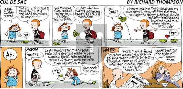 Cul de Sac on Sunday July 3, 2011 Comic Strip