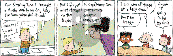 Cul de Sac on Monday April 3, 2017 Comic Strip