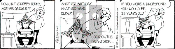 The Born Loser on Thursday February 20, 1997 Comic Strip