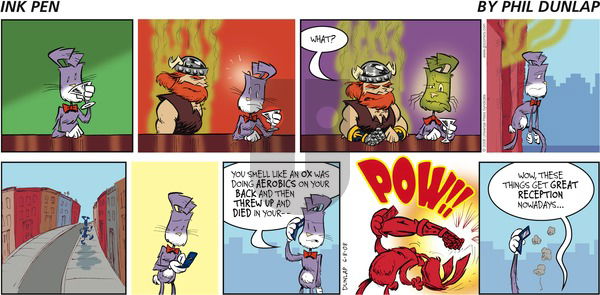 Ink Pen on Sunday June 8, 2008 Comic Strip