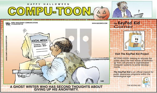 Compu-toon on Sunday October 26, 2014 Comic Strip