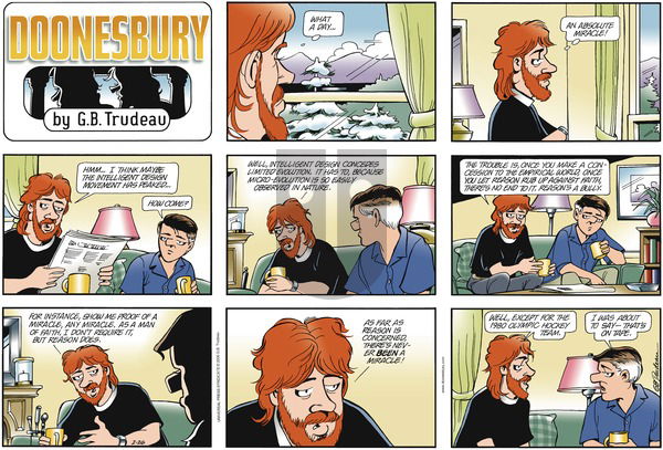 Doonesbury on Sunday February 26, 2006 Comic Strip