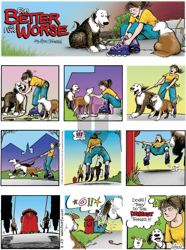 For Better or For Worse - Sunday April 23, 2006 Comic Strip