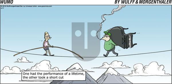 WuMo on Sunday April 17, 2016 Comic Strip