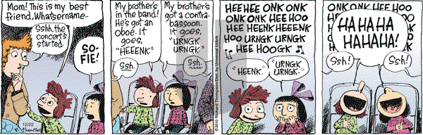 Cul de Sac on Tuesday December 22, 2015 Comic Strip