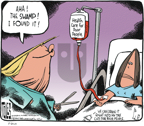 Tom Toles on Tuesday May 23, 2017 Comic Strip