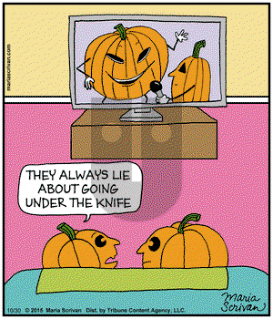 Half Full on Friday October 30, 2015 Comic Strip