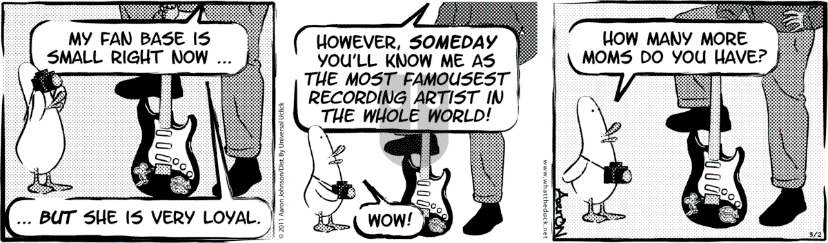 W.T. Duck - Friday February 5, 2016 Comic Strip