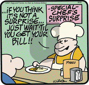 Ziggy on Friday August 20, 2021 Comic Strip