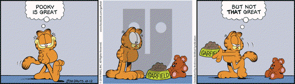Garfield on Saturday October 12, 2019 Comic Strip