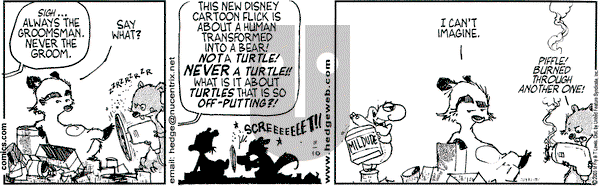 Over the Hedge on Saturday December 20, 2003 Comic Strip