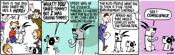 Pooch Cafe on Wednesday December 3, 2003 Comic Strip
